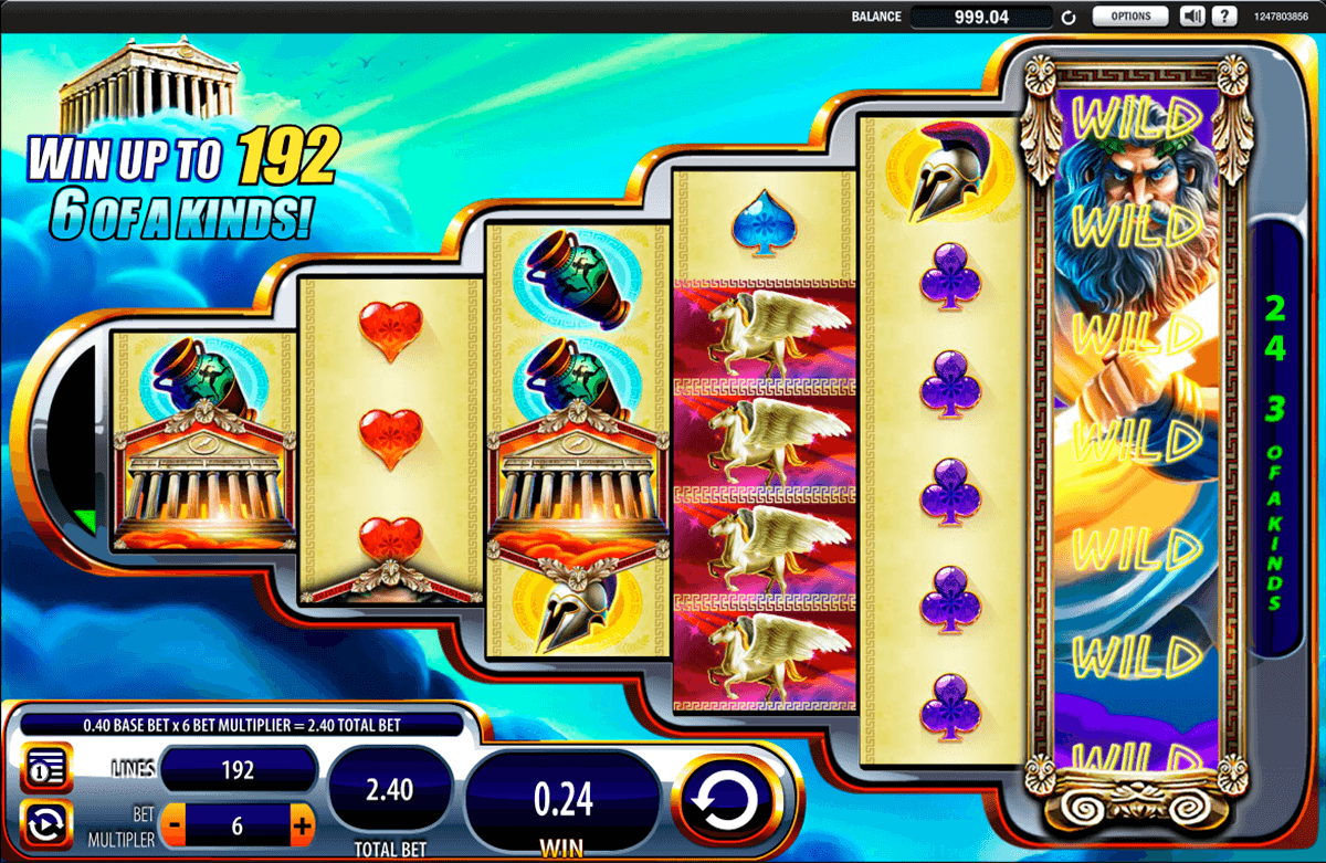 Zeus ii slot machine
